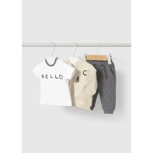 Tuta 3pz neonato 0-18mesi Mayoral 1802