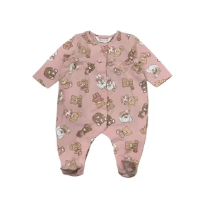 Mayoral tutina neonata orsetti rosa morbida e comoda