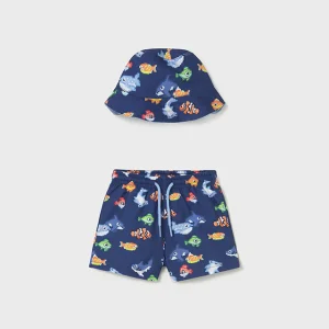 Completo costume e cappello baby boy Mayoral