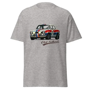 Maglietta Ford Escort RS Old Car - T-shirt Vintage per Appassionati di Auto Classiche