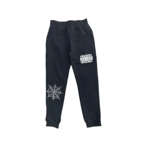Pantalone nero Ragnatela per bambino da 8anni a 16anni Parental Advisory J1B366
