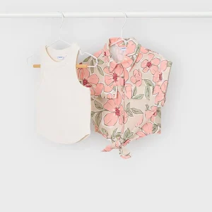 Blusa due pezzi bambina Mayoral