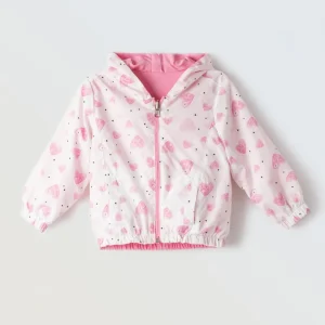 Giacca reversibile anti-vento bambina
