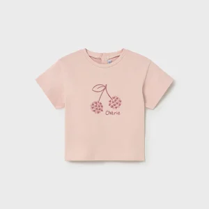 T-shirt cherry baby girl Mayoral