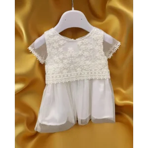 Vestito tulle lavorato per biambina e per neonata Boboli 706025