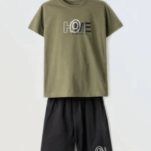 Completo maglietta e pantaloncino ragazzo