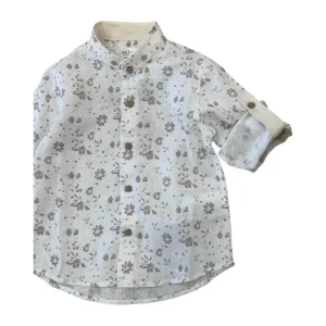 Camicia coreana fantasia Fiori per Bambino da6mesi a 24mesi Y-CLU BYN10954