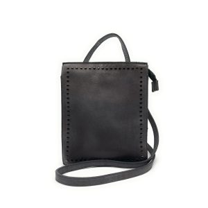 VINTAGE TINTO IN CAPO – Zaino/Tracolla Borchiata – Nero Quarzite